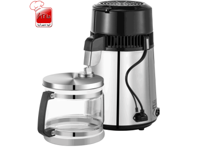 دستگاه تقطیر (عرق‌گیر/گلاب‌گیر)  استیل اتوماتیک